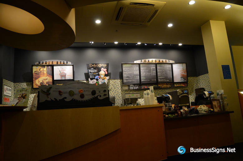 Menu Board Systems In Starbucks